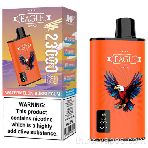 JNR Eagle 23000 พัฟแบบใช้แล้วทิ้งราคา vape
